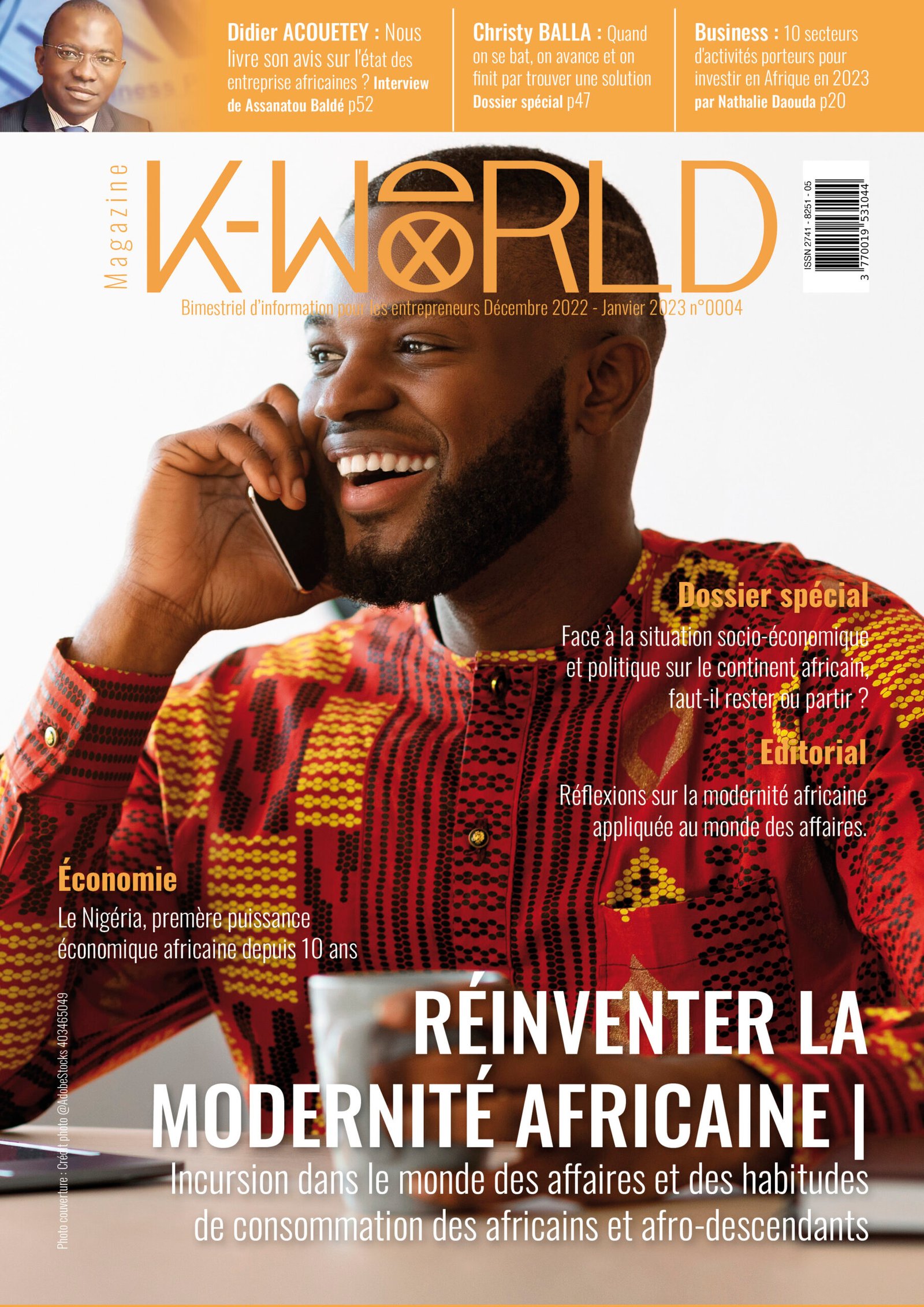 K-World Magazine K-World N°0004 Décembre 2022-Janvier 2023