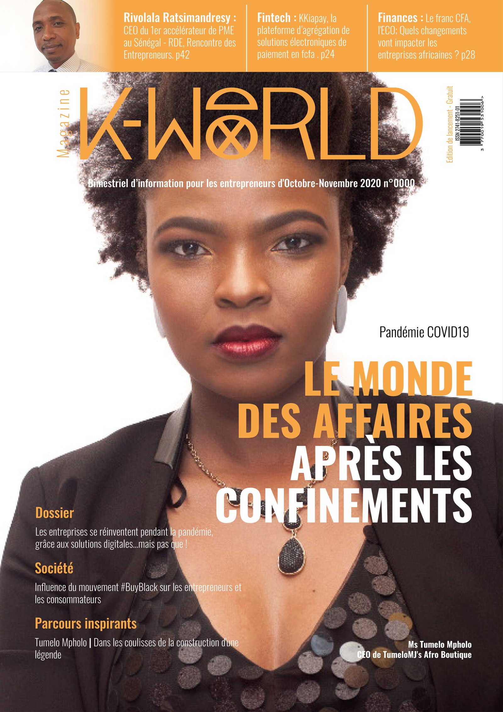 K-World Magazine N°0000 d’Octobre-Novembre 2020