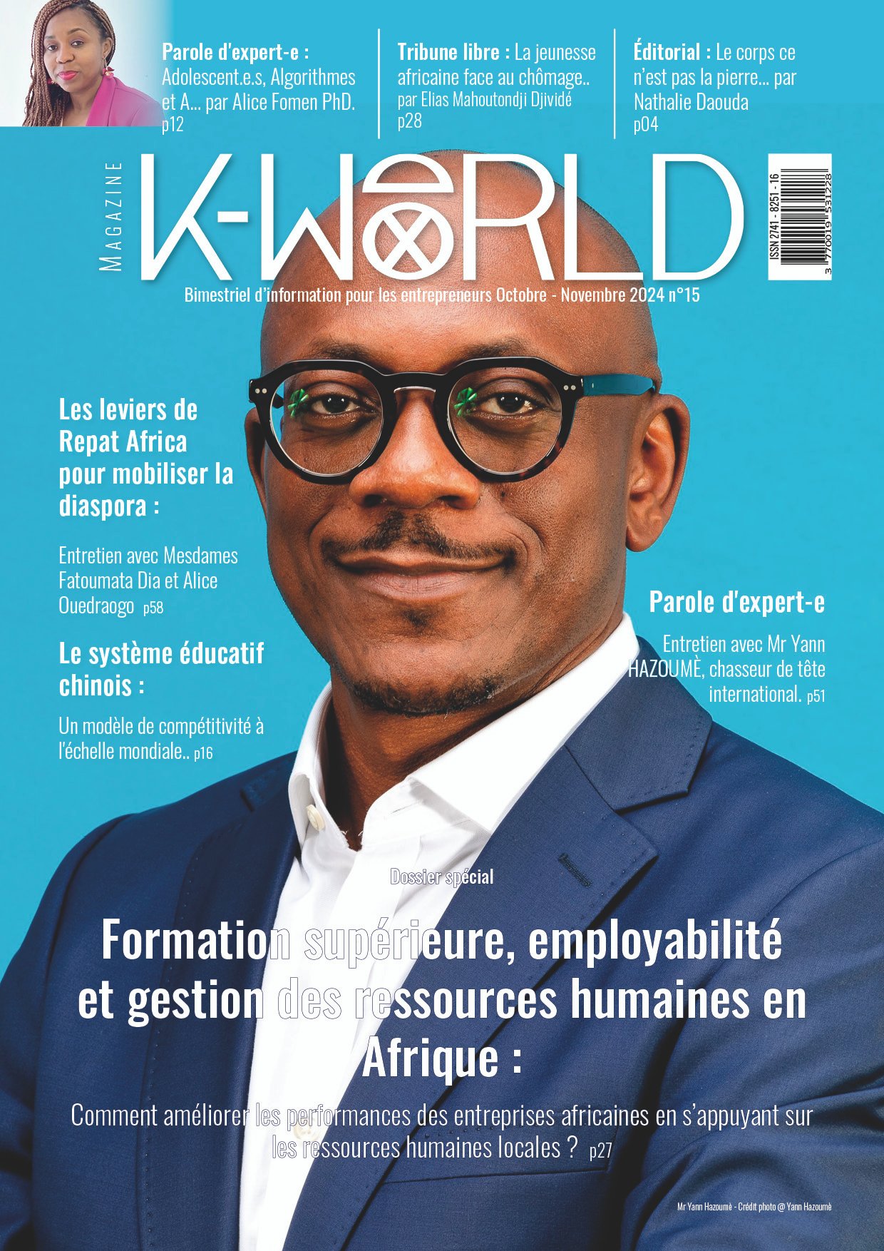 K-WORLD N°0015 OCTOBRE – NOVEMBRE 2024