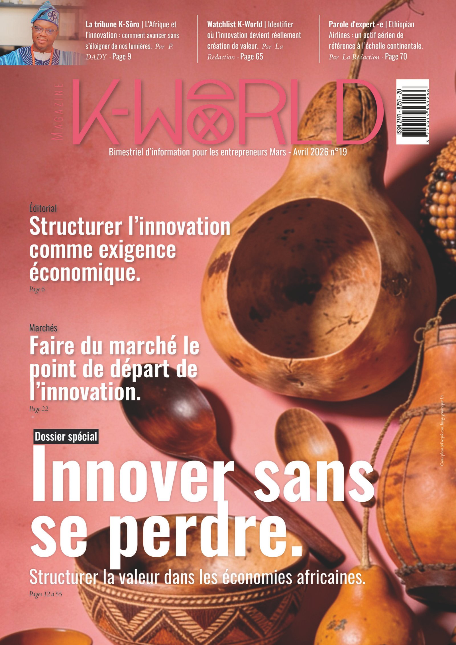 K-World Magazine N°0019 Mars – Avril 2026